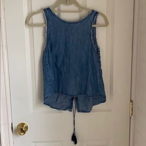 NEVER WORN TRACTR BLU Jean tank